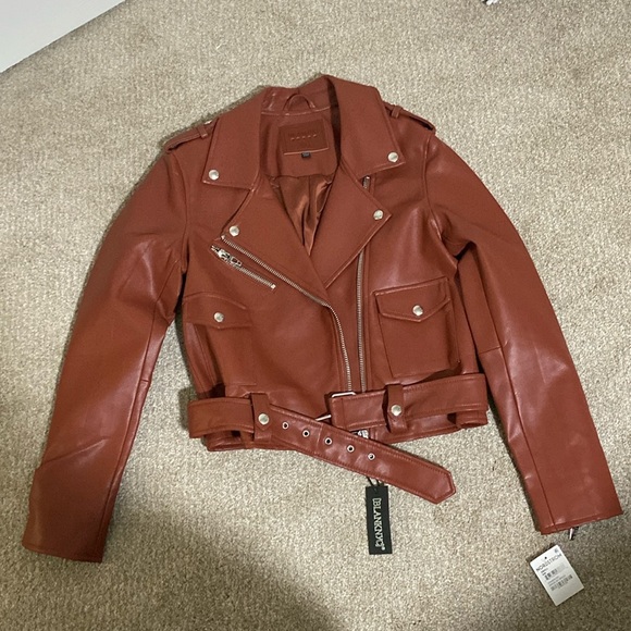 BlankNYC Faux Leather Moto Jacket NWT - Picture 1 of 5